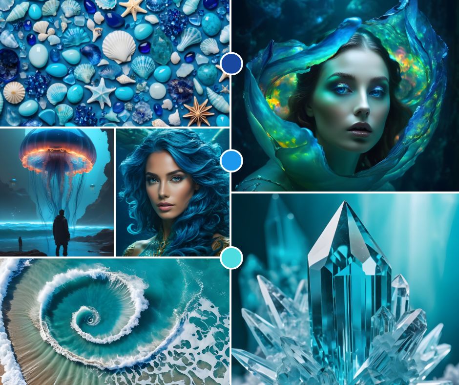 How to master color in AI blue