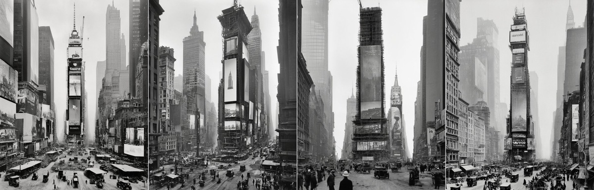 times Square under construction